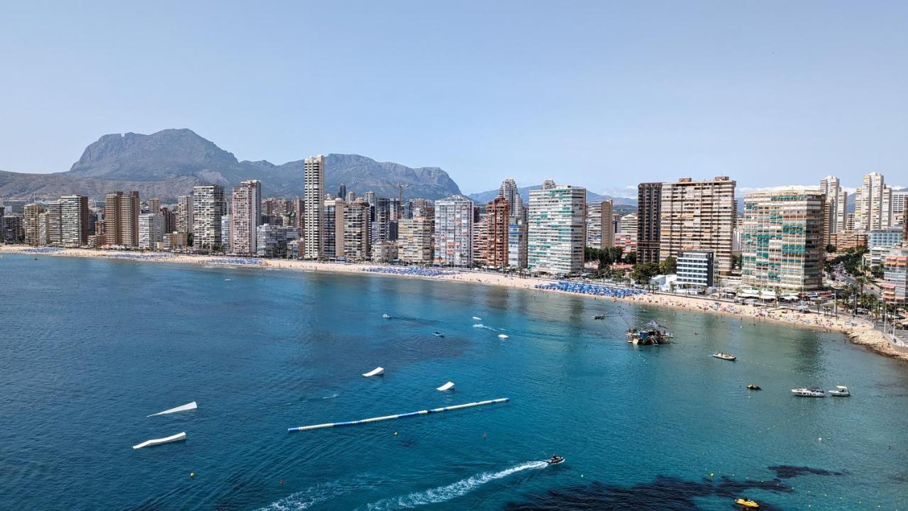 Gemelos Sea Front Apartment Benidorm Eksteriør billede