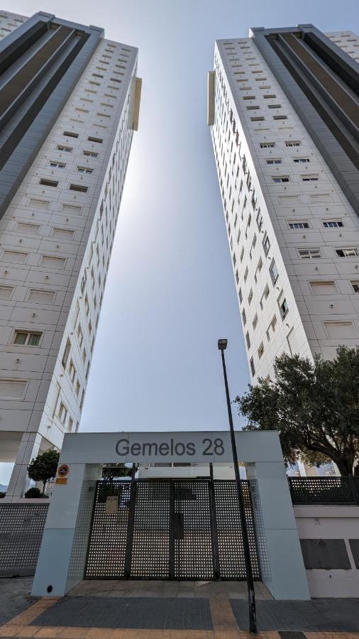Gemelos Sea Front Apartment Benidorm Eksteriør billede